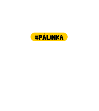 HASHTAG PÁLINKA minta fekete pólón