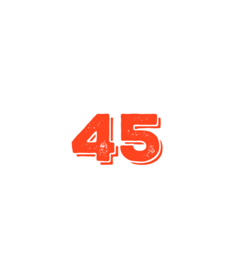 EGY QRVA SZÓT SEM, MÉG SZOKNOM KELL, 45 ÉVES SZÜLETÉSNAPRA minta fekete pólón