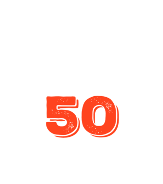 EGY QRVA SZÓT SEM, MÉG SZOKNOM KELL, 50 ÉVES SZÜLETÉSNAPRA minta fekete pólón