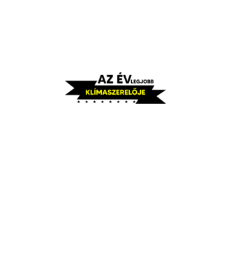 AZ ÉV LEGJOBB KLÍMASZERELŐJE minta piros pólón