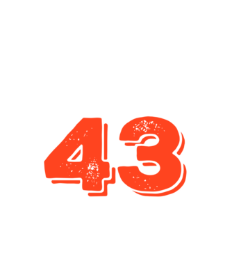 EGY QRVA SZÓT SEM, MÉG SZOKNOM KELL, 43 ÉVES SZÜLETÉSNAPRA minta fehér pólón