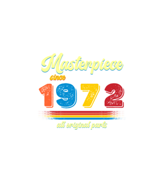 masterpiece all original parts since 1972, mesterdarab, etalon minta fehér pólón