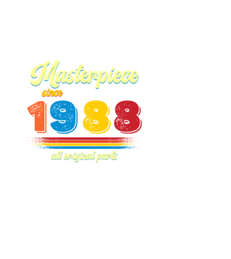 masterpiece all original parts since 1988, mesterdarab, etalon minta fekete pólón