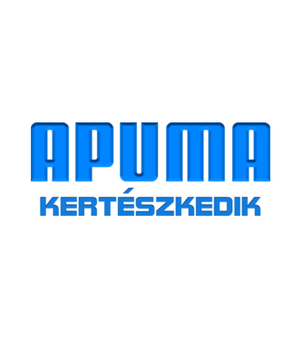 APUMA KERTÉSZKEDIK minta fehér pólón