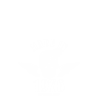 SKULL, koponya  MADE IN 1976 minta fekete pólón