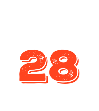 EGY QRVA SZÓT SEM, MÉG SZOKNOM KELL, 28 ÉVES SZÜLETÉSNAPRA minta fehér pólón
