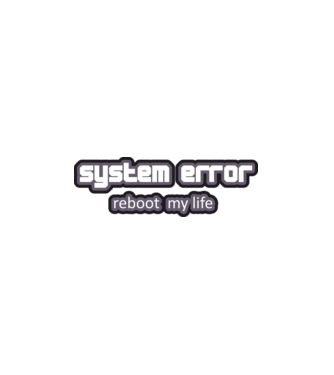 system errorr reboot minta fehér pólón