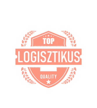 TOP QUALITY LOGISZTIKUS ANYUKA minta fehér pólón