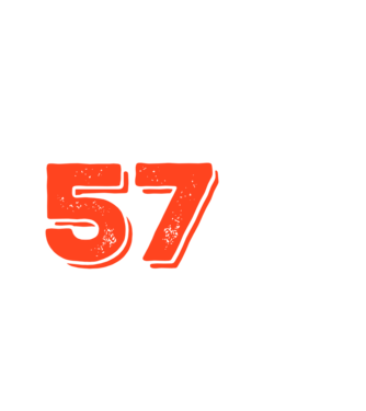 EGY QRVA SZÓT SEM, MÉG SZOKNOM KELL, 57 ÉVES SZÜLETÉSNAPRA minta fehér pólón