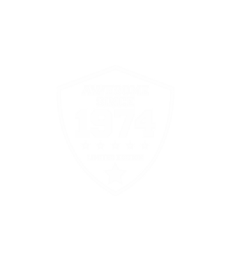 AWESOME1974 minta fehér pólón