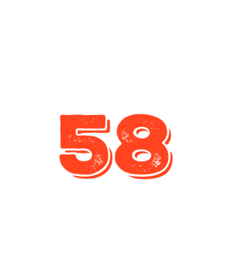 EGY QRVA SZÓT SEM, MÉG SZOKNOM KELL, 58 ÉVES SZÜLETÉSNAPRA minta fehér pólón