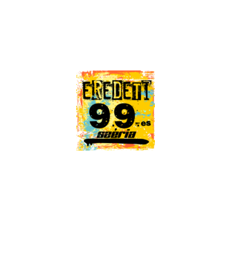 eredeti széria grunge graffiti 99-es, 1999 minta királykék pólón
