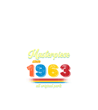 masterpiece all original parts since 1963, mesterdarab, etalon minta fekete pólón
