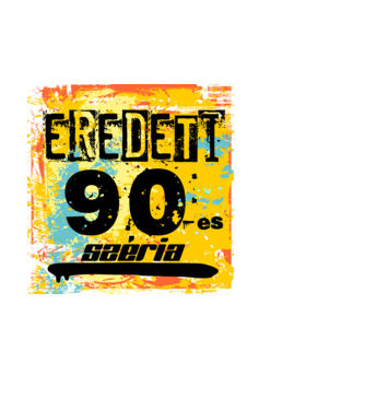 eredeti széria grunge graffiti 90-es, 19920 minta fehér pólón