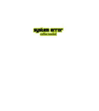system error minta fehér pólón