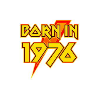 heavy metal born in 1976 minta homokszín pólón
