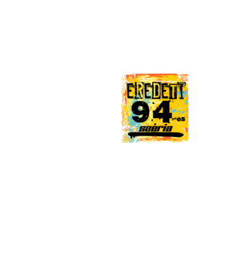 eredeti széria grunge graffiti 94-es, 1994 minta neonsárga pólón
