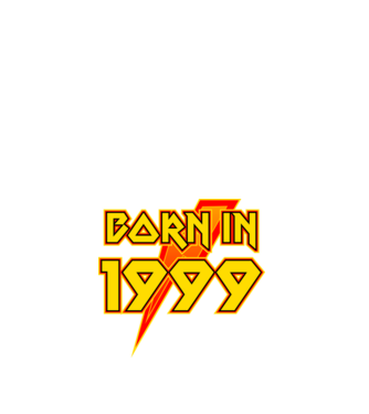 heavy metal born in 1999 minta fehér pólón