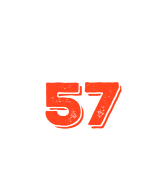 EGY QRVA SZÓT SEM, MÉG SZOKNOM KELL, 57 ÉVES SZÜLETÉSNAPRA minta fehér pólón