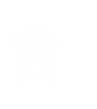 legenda 70 éve,  középkori pajzs, címer, születésnap minta fekete pólón