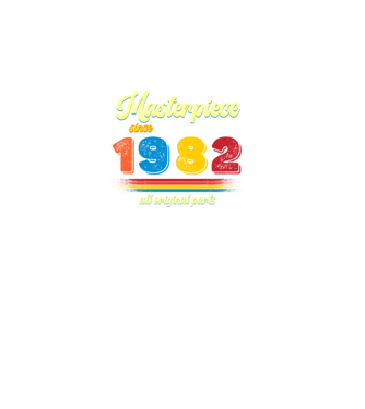 masterpiece all original parts since 1982, mesterdarab, etalon minta fekete pólón
