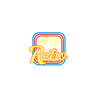 retro születésnapi felirat dátummal 1978 minta homokszín pólón