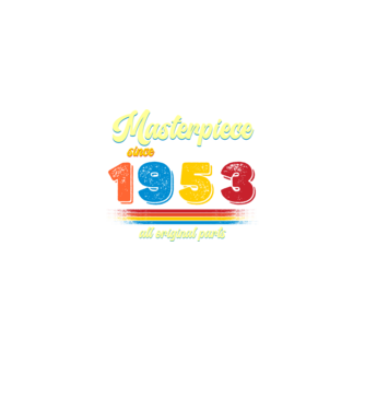 masterpiece all original parts since 1953, mesterdarab, etalon minta fekete pólón