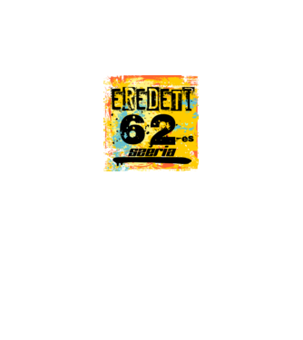 eredeti széria grunge graffiti 62-es. 62 éves minta királykék pólón