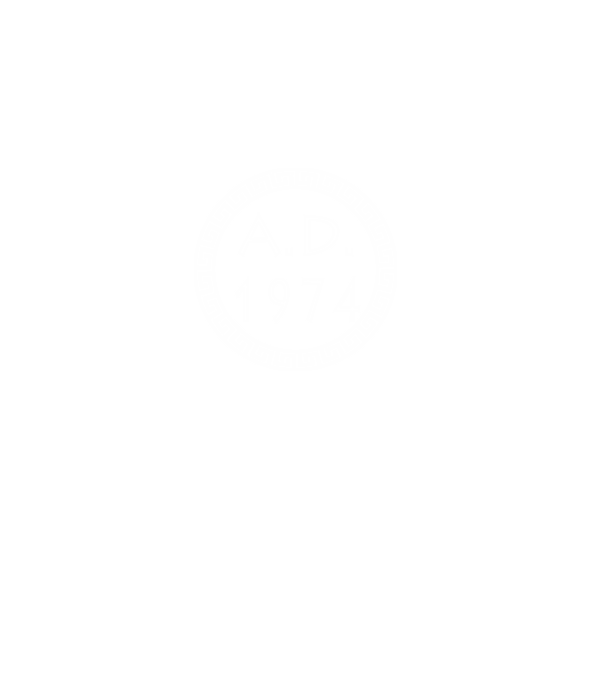 A.D. anno domini 1974 minta fekete pólón