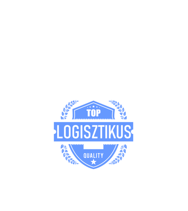 TOP QUALITY LOGISZTIKUS APUKA minta fehér pólón