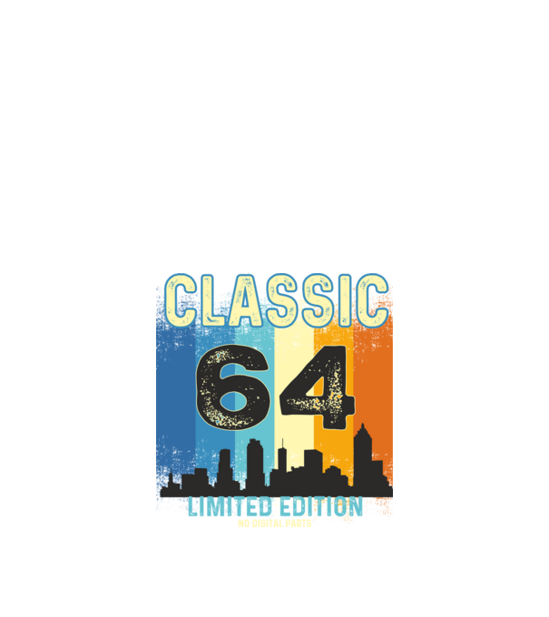 CLASSIC LIMITED EDITION NO DIGITAL PARTS 64 minta fekete pólón