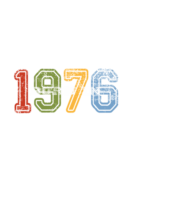 born in 1976 születésnapi felirat minta fekete pólón