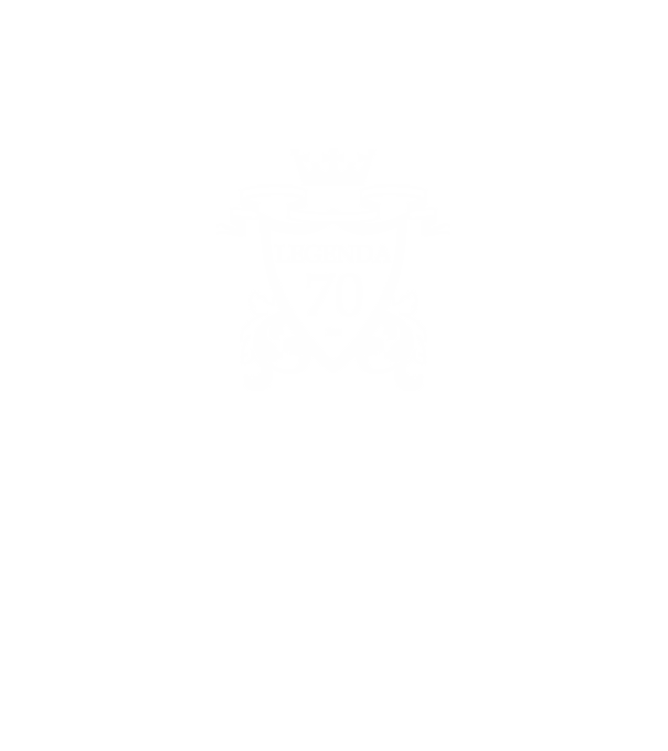 legenda 70 éve, középkori pajzs, címer, születésnap minta fekete pólón