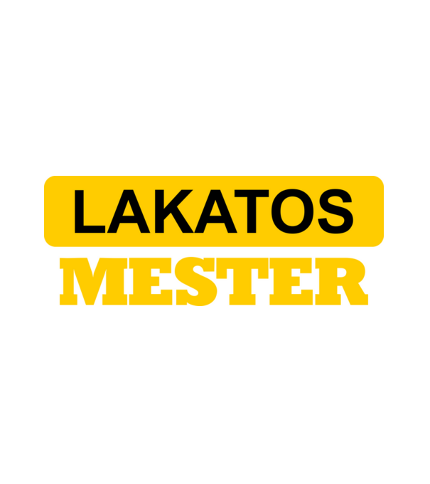 LAKATOS MESTER minta fehér pólón
