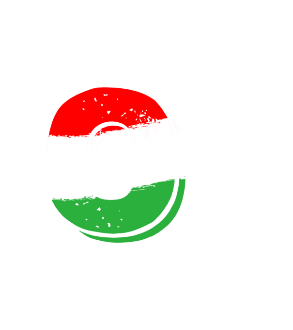 magyar trikolor, piros fehér zöld szám 0 minta fekete pólón