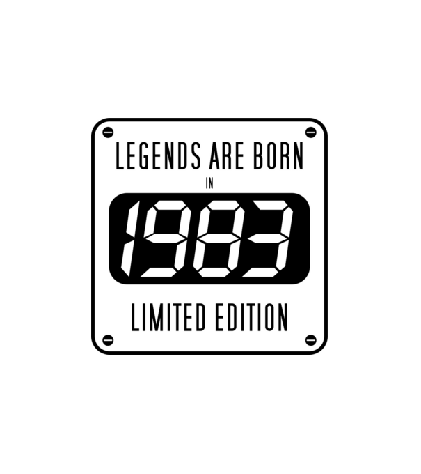 legends 1983 minta fehér pólón