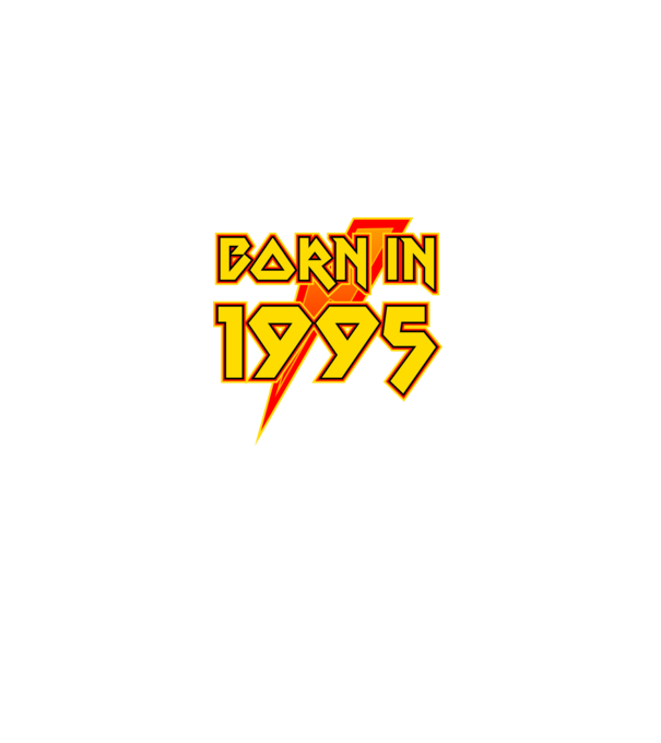 heavy metal born in 1995 minta szürke pólón