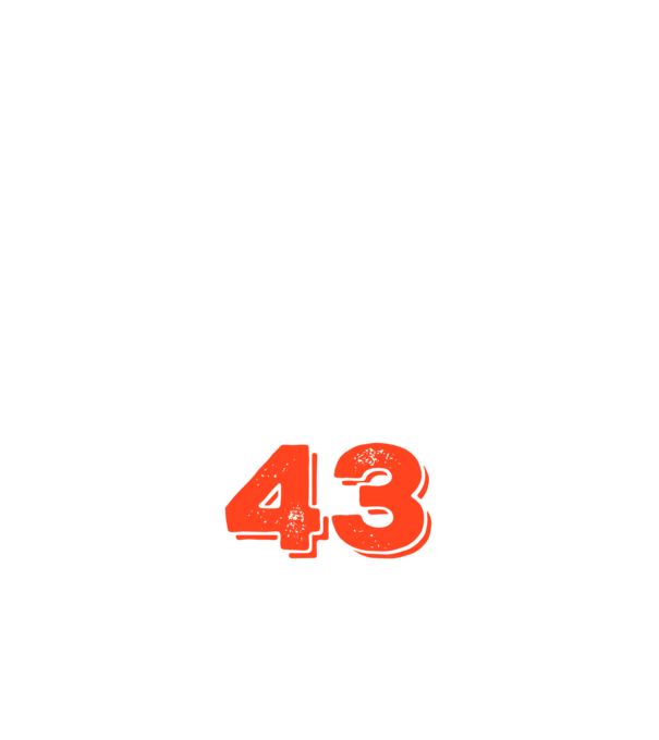 EGY QRVA SZÓT SEM, MÉG SZOKNOM KELL, 43 ÉVES SZÜLETÉSNAPRA minta fehér pólón