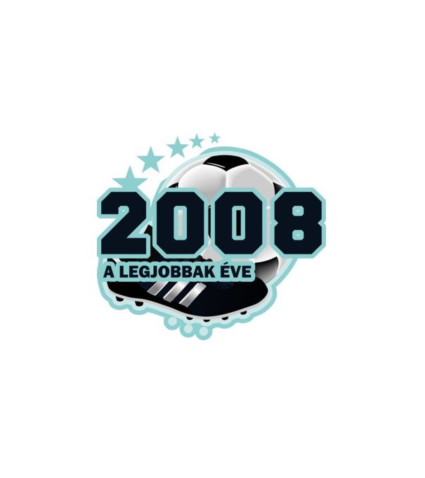 FOCISTÁS SZÜLINAP A LEGJOBBAK ÉVE 2008 minta fehér pólón