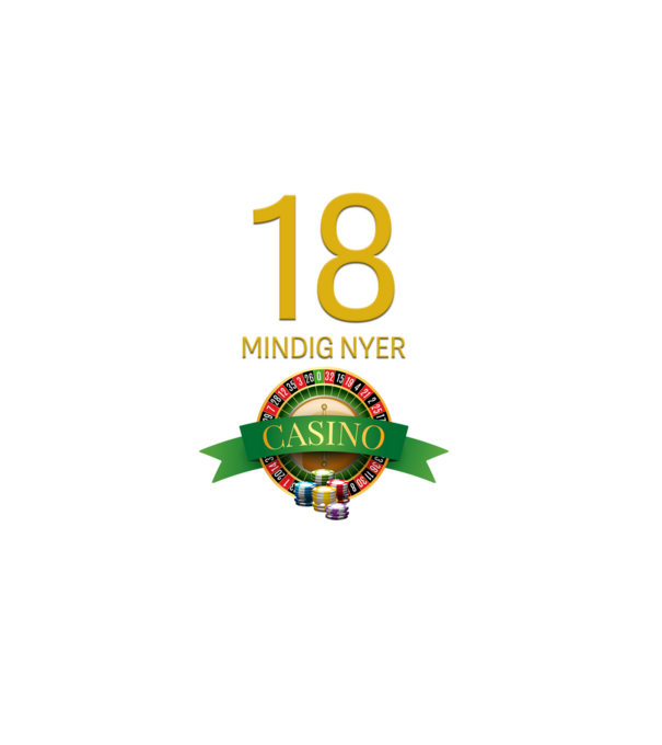 CASINO 18 MINDIG NYER minta fekete pólón