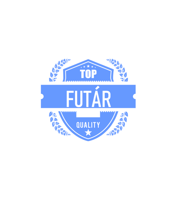 TOP QUALITY FUTÁR APUKA minta fekete pólón