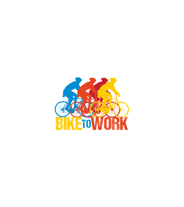 BIKE TO WORK BICAJOZZ A MUNKÁBA fiúk minta homokszín pólón