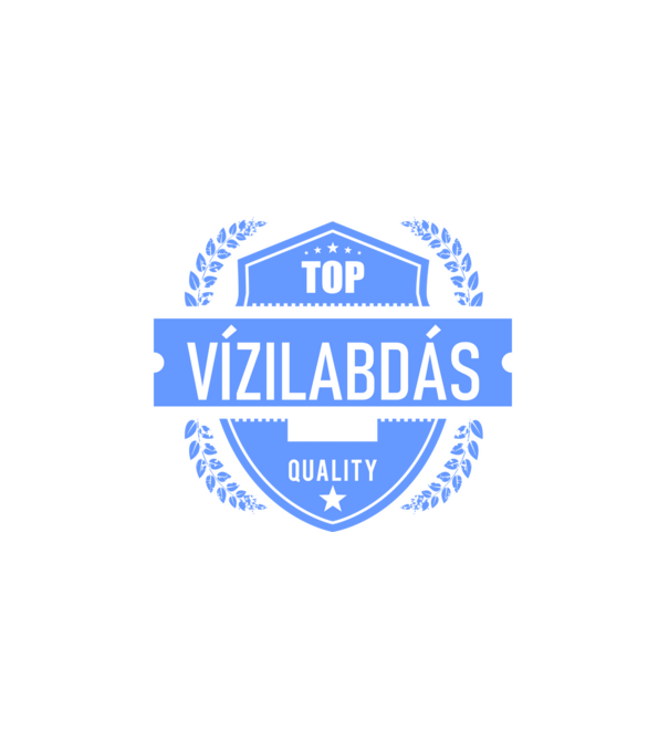 TOP QUALITY VIZILABDÁS APUKA minta fekete pólón