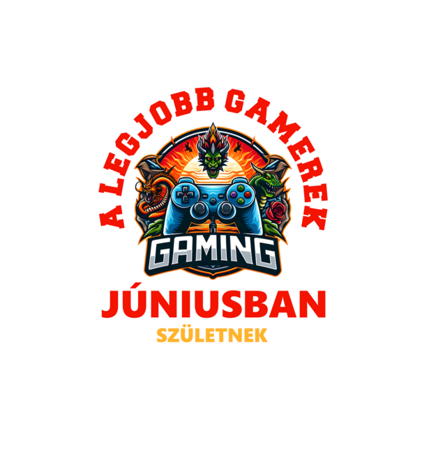 A LEGJOBB GAMEREK JÚNIUSBAN SZÜLETNEK minta homokszín pólón