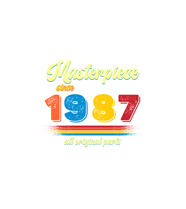 masterpiece all original parts since 1987, mesterdarab, etalon minta fehér pólón