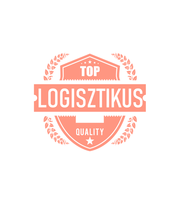 TOP QUALITY LOGISZTIKUS ANYUKA minta fehér pólón