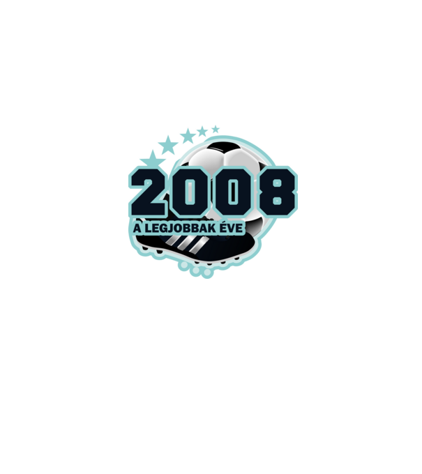 FOCISTÁS SZÜLINAP A LEGJOBBAK ÉVE 2008 minta szürke pólón
