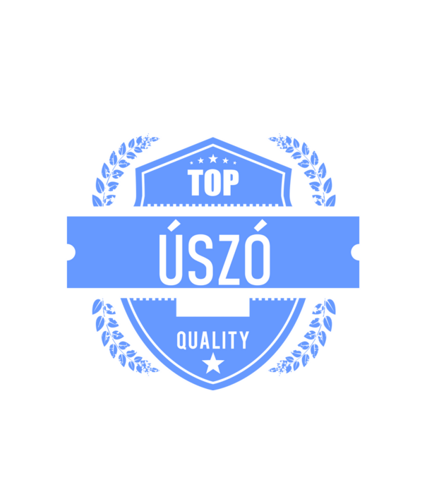 TOP QUALITY ÚSZÓ APUKA minta fehér pólón