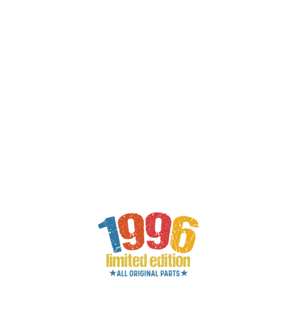1996 limited edition ,all original parts, születésnapi felirat minta sötétkék pólón