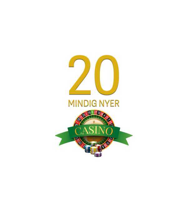 CASINO 20 MINDIG NYER minta fehér pólón